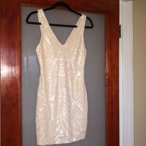 BEBE SEQUIN DRESS